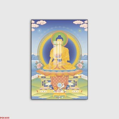 Tải file File tranh phật PG6488 (ảnh gốc) in tráng gương