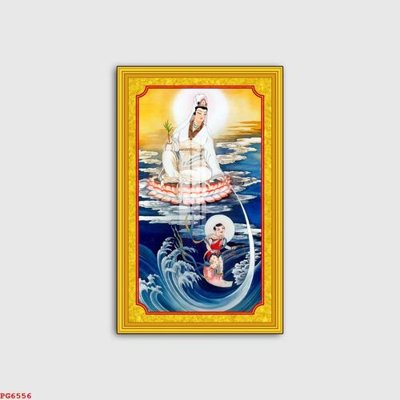 File in trần File tranh phật PG6556 (bản gốc) đại dương