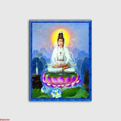 File PSD File tranh phật PG6599 (gốc) cho designer