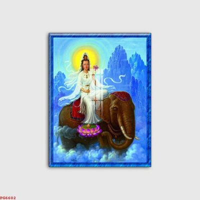 File gốc File tranh phật PG6602 (in lụa) chi tiết cao