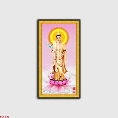 File tranh in trần 3D File tranh phật PG6621 (ảnh gốc)