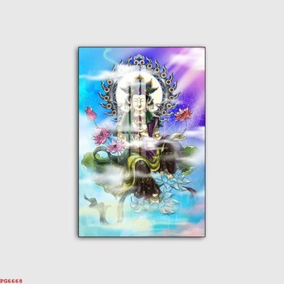 Tải file gốc File tranh phật PG6668 (bản PSD) còn layer