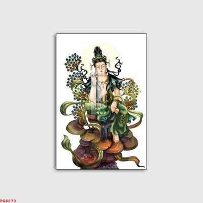 File in trần File tranh phật PG6673 (file gốc) chủ đề vũ trụ