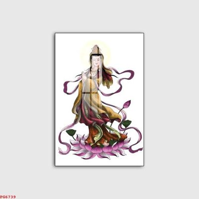 File in trần File tranh phật PG6739 (file gốc) xuyên sáng