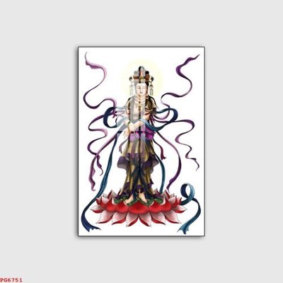 File tranh File tranh phật PG6751 (ảnh gốc) in trần nhà