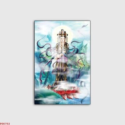 File in trần File tranh phật PG6752 (bản gốc) 5D