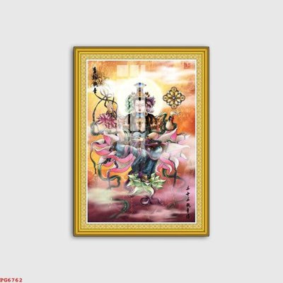 File gốc File tranh phật PG6762 (ảnh chi tiết) để in lụa