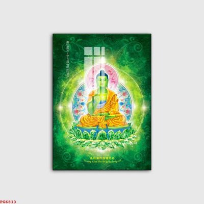 File gốc File tranh phật PG6813 (chủ đề hiện đại) trang trí