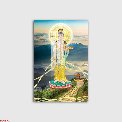 File ảnh File tranh phật PG6871 (gốc) in standee