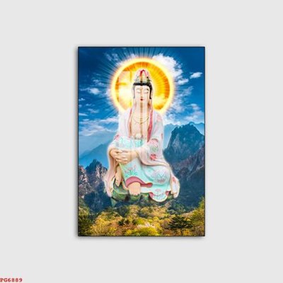 File tranh File tranh phật PG6889 (bản gốc) in lụa 5D