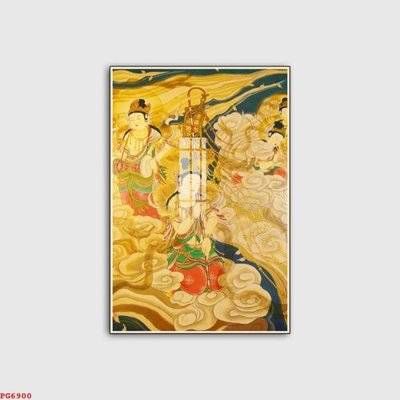 File tranh File tranh phật PG6900 (bản gốc) in lụa 3D