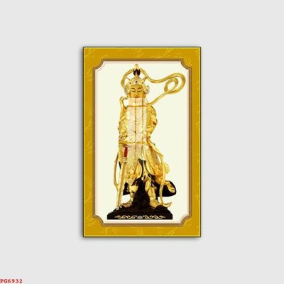 File in mica File tranh phật PG6932 (bản gốc) làm vách ngăn