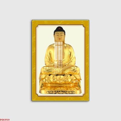 File tranh File tranh phật PG6959 (ảnh gốc) in trần 3D