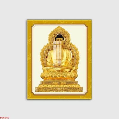 File tranh File tranh phật PG6967 (bản gốc) treo quán cafe