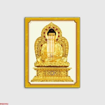 Tải file File tranh phật PG6992 (ảnh gốc) in tráng gương