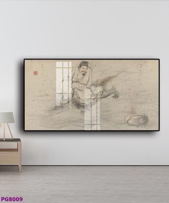 File tranh quảng cáo File tranh phật cổ PG8009 (file gốc) chuyên nghiệp