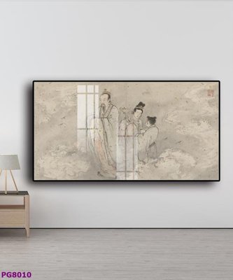 File gốc File tranh phật cổ PG8010 (in tráng gương) ốp tường