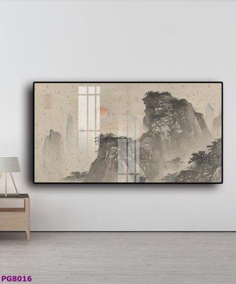 File tranh in mica File tranh phật cổ PG8016 (độ phân giải cao)