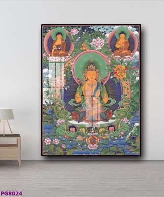 File tranh gốc File tranh phật cổ PG8024 (bản quyền) Filetranh.com