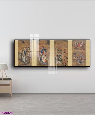 File in lụa File tranh phật cổ PG8071 (hoa văn) File tranh phật cổ PG8071