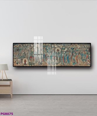 Download file gốc File tranh phật cổ PG8075 (in lụa) cao cấp