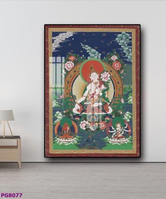 Download file File tranh phật cổ PG8077 (gốc) in mica ốp bếp