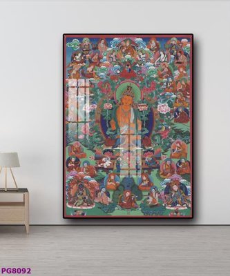 File ảnh File tranh phật cổ PG8092 (gốc) cho trang trí nội thất