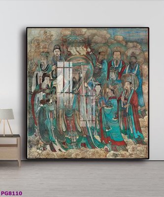 Tải file File tranh phật cổ PG8110 (PSD) cho in ấn quảng cáo