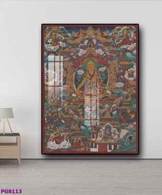 File ảnh gốc File tranh phật cổ PG8113 (chuyên in mica)