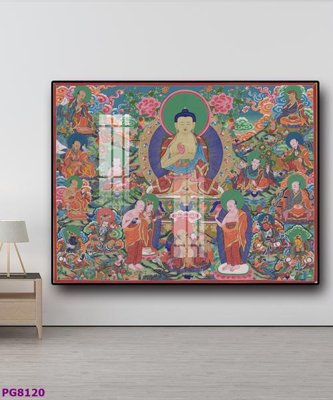 Tải file gốc File tranh phật cổ PG8120 dùng cho in ấn