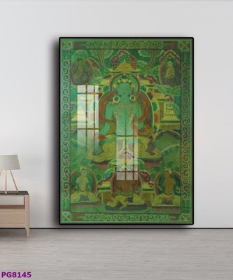 File gốc File tranh phật cổ PG8145 (cho in 3D) độc đáo