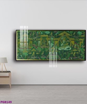 Tải file gốc in lụa File tranh phật cổ PG8149 siêu nét