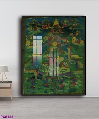 File ảnh File tranh phật cổ PG8188 (gốc) in biển hiệu