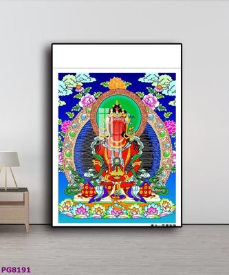 File in mica File tranh phật cổ PG8191 (bản gốc) sắc sảo