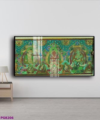 File gốc in tráng gương File tranh phật cổ PG8206 chi tiết