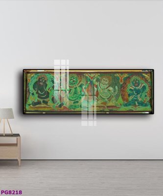 File tranh File tranh phật cổ PG8218 (bản gốc) in lụa 5D