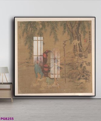 File tranh File tranh phật cổ PG8255 (gốc) chủ đề thiên nhiên