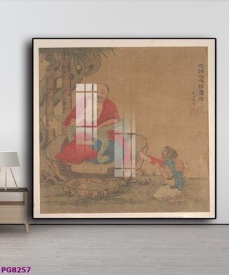 File tranh trang trí File tranh phật cổ PG8257 (tải file gốc)