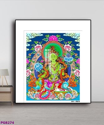 File ảnh File tranh phật cổ PG8274 (gốc) dùng in Pano