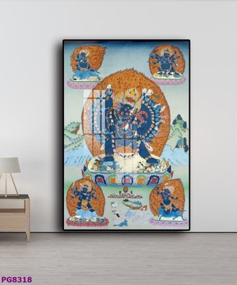 Tải file File tranh phật cổ PG8318 (gốc) in trên mọi chất liệu