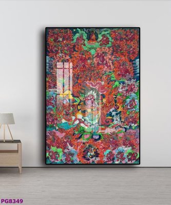 File in ấn File tranh phật cổ PG8349 chuyên nghiệp