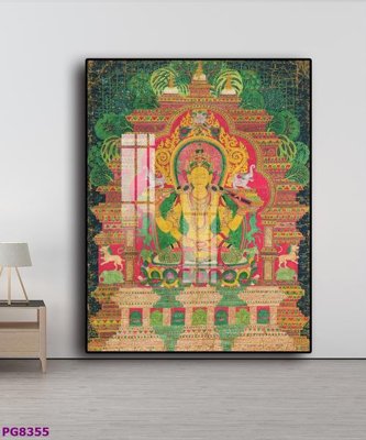 File gốc File tranh phật cổ PG8355 (thiết kế) độc quyền