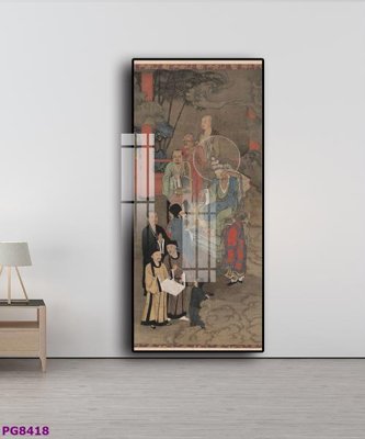 File tranh File tranh phật cổ PG8418 (gốc) chủ đề thiên nhiên