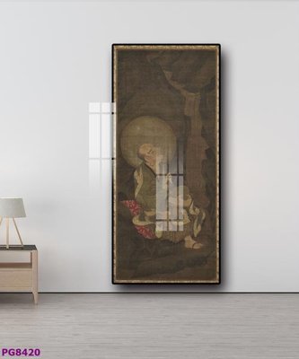 File gốc File tranh phật cổ PG8420 (in tráng gương) sang trọng