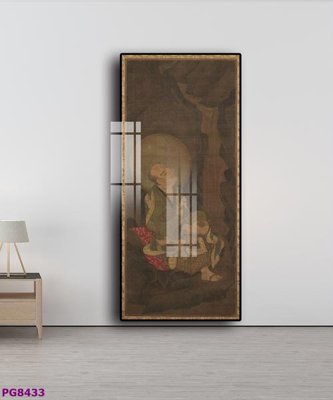 File tranh File tranh phật cổ PG8433 (gốc) phong cách tối giản