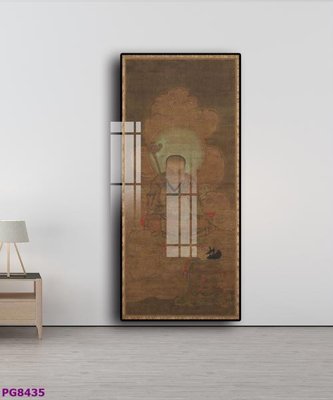 File in trần File tranh phật cổ PG8435 (file gốc) hoa văn 3D