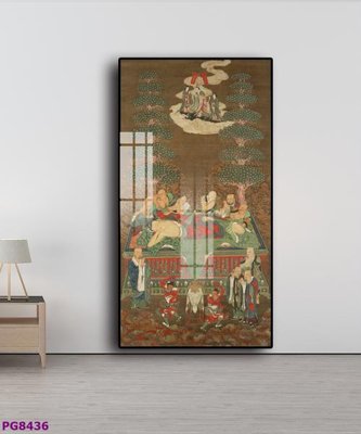 Tải file PSD File tranh phật cổ PG8436 (nguyên layer) để in