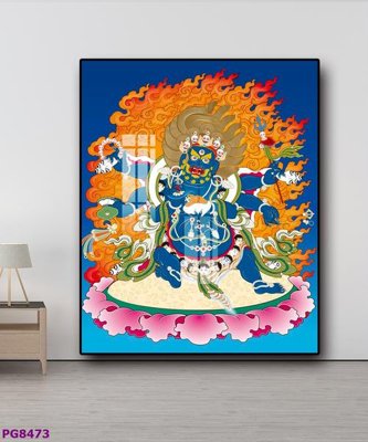 Tải file File tranh phật cổ PG8473 (gốc) chủ đề tâm linh