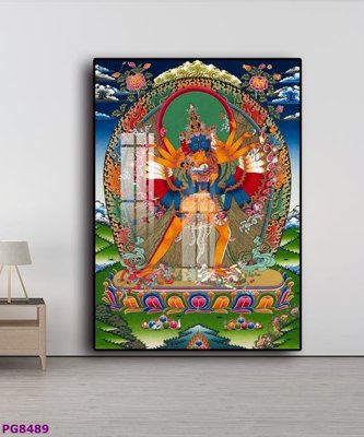 File in lụa File tranh phật cổ PG8489 (tân cổ điển) File tranh phật cổ PG8489