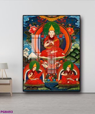 File gốc File tranh phật cổ PG8493 (bản quyền) cho in ấn